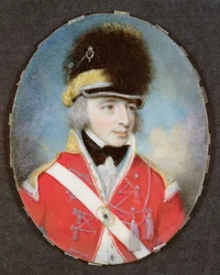 Miniature af en ukendt officer, c.1797