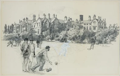 Cheadle Asylum fra Bowling Green