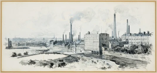 Lower Broughton fra Crescent, Salford