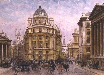 Uden for Mansion House, London