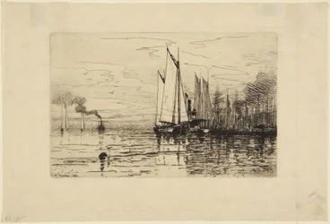 Både i havnen
