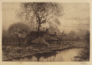 Uden titel (Farmhouse, Long Island)