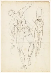 Figurstudier (recto og verso)