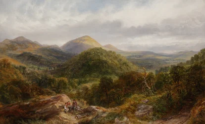 Den britiske lejr og Herefordshire Beacon, 1872