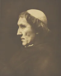 Henry Irving som Becket, ca. 1893.