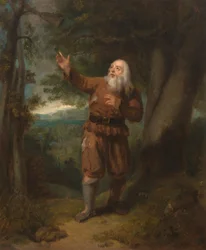 Hr. Hackett i rollen som Rip Van Winkle