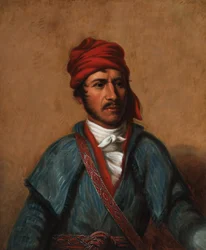 Timpoochee Barnard (Creek) 1831 (olie på lærred)