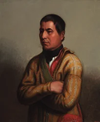 Uidentificeret seminole 1831 (olie på lærred)