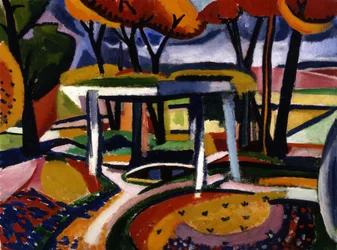 Slavisk indretning, ca. 1915.