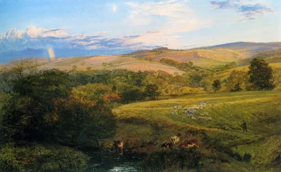 Moore Henry The Rainbow 1865 Olie på lærred