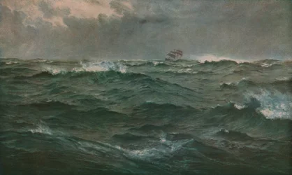 Rart vejr i Middelhavet, 1874, c1930.