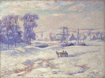 Sne ved Quimper, 1909