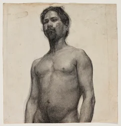 Studie af en sort mand, ca. 1891