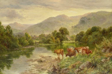 Church Pool, Bettws-y-coed (olie)