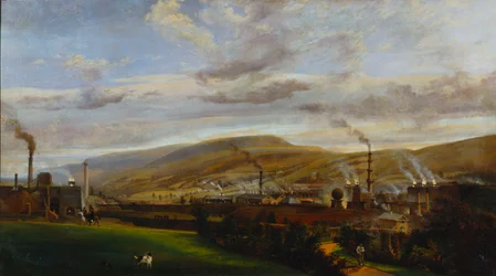 South Wales Industrial Landscape, ca. 1825