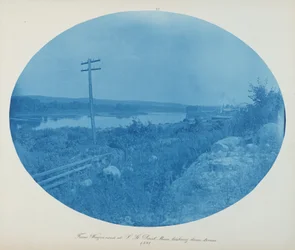 Fra Wagon Road ved S. St. Paul, Minn. Ser nedstrøms