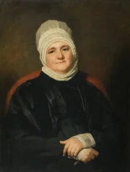 Mrs Moir af Leckie, ca. 1805-20 (olie på lærred)