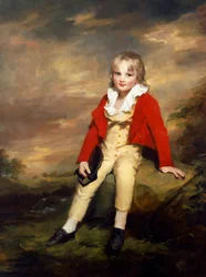 Sir George Sinclair som dreng (olie på lærred)