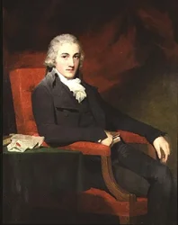 Thomas King Esq. (ca. 1772-1802), fra Drums and Millbank, Renfrewshire, 18 år (olie på lærred)