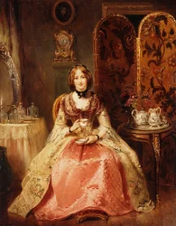 Portræt af Lady Dorothy Nevill