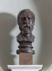Buste af John D. Sedding, ca. 1886-87