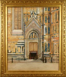 Syddøren til Duomo, Firenze, Italien