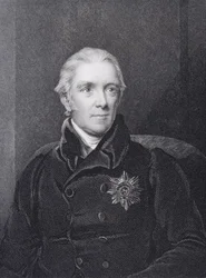 Sir Henry Halford, graveret af John Cochran (fl.1821-65)