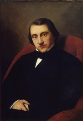 Portræt af Ernest Renan 1823-1892, 1860.
