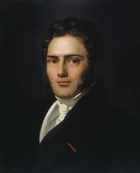 Portræt af Saint-Amand Bazard 1791-1832, 1821.