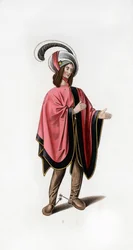 Mandskjole, c1480, 1843.