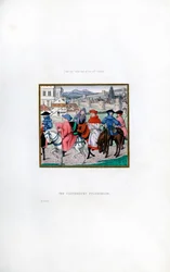 The Canterbury Pilgrimage, slutningen af det 15. århundrede, 1843.