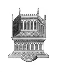 Throne, 1843.