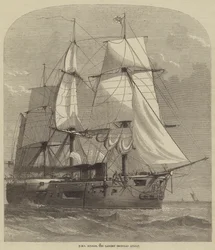 HMS Sultan, den største jernbeklædte flydende
