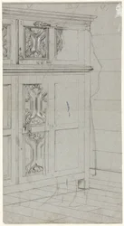 Skitse af et kabinet