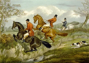 Scrambling Over a Hedge, tallerken fra 