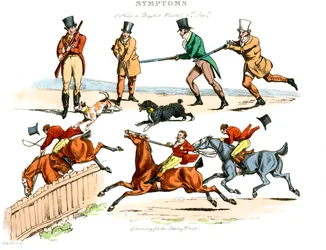 Symptomer på at være underholdt, 1822.