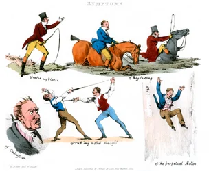Symptomer på at være underholdt, 1822.