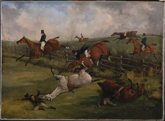 The Grand Leicestershire Steeplechase, 12. marts 1829: En rig scene og sådan som intet andet land kan udstille