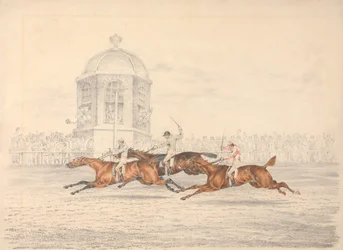 St. Leger, Doncaster: målstregen
