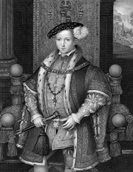 Edward VI, konge af England, 1800-tallet.