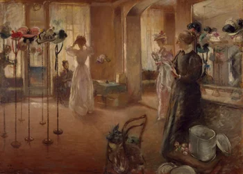 Hattebutikken, 1892.