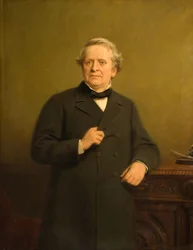 Portræt af rådmand William Brinsley, 1880.