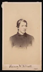 Portræt af Henry Wood Elliott 1846-1930, 1865