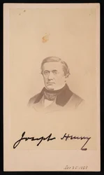Portræt af Joseph Henry 1797-1878, 1868.