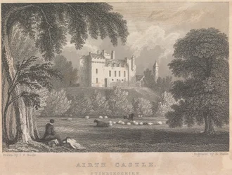 Airth Castle, Stirlingshire; side 4 (bind 1)