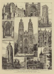 Arkæologiske skitser i og om Tours