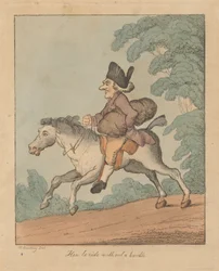 Sådan rider du uden tøjle