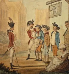 "Rekrutter", udgivet 1780