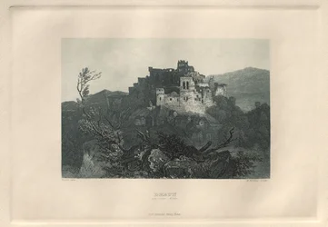 Det maleriske og romantiske Rheinland: Dhaun på Nahe, 1928.