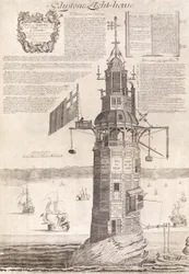 Eddystone Lighthouse, pub. C1762